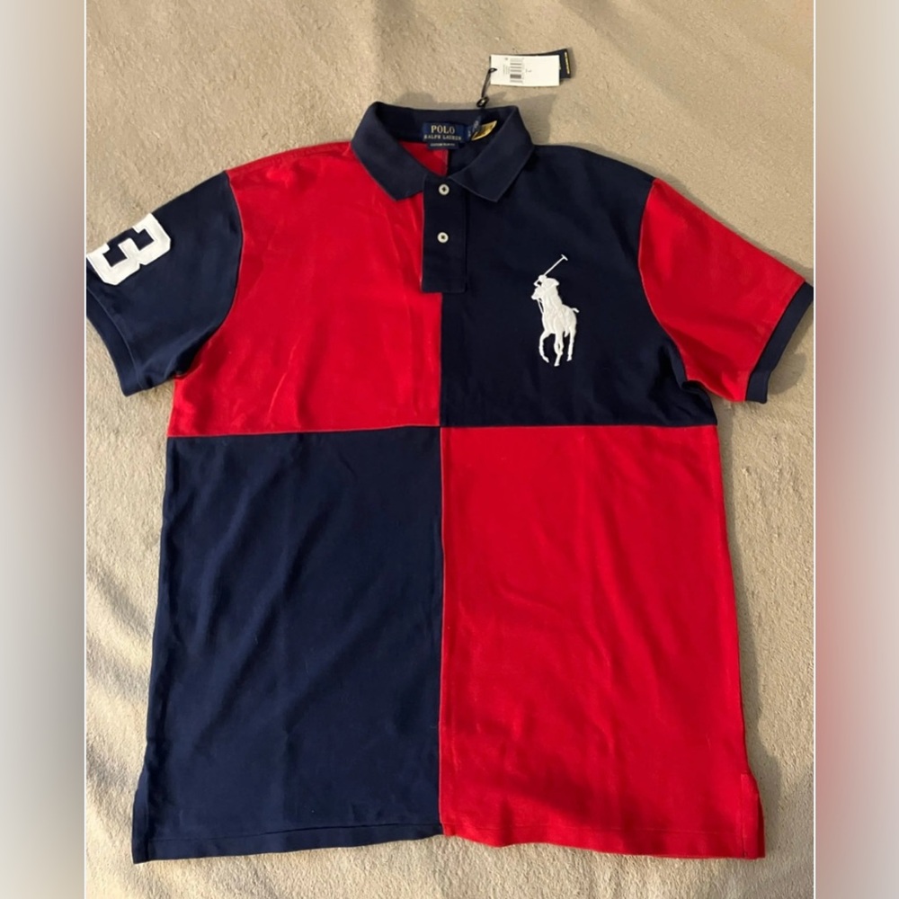 Polo Ralph Lauren
Classic Fit Big Pony Short
Sleeve Polo Shirt 2XL